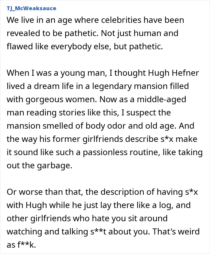 As ex-namoradas de Hugh Hefner finalmente revelam o que realmente aconteceu a portas fechadas
