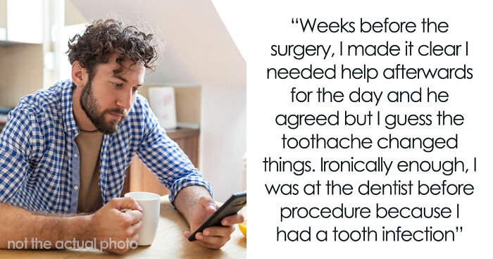 Woman Handles Surgery And Recovery Solo, Husband Ignores Her Needs And Complains About Himself