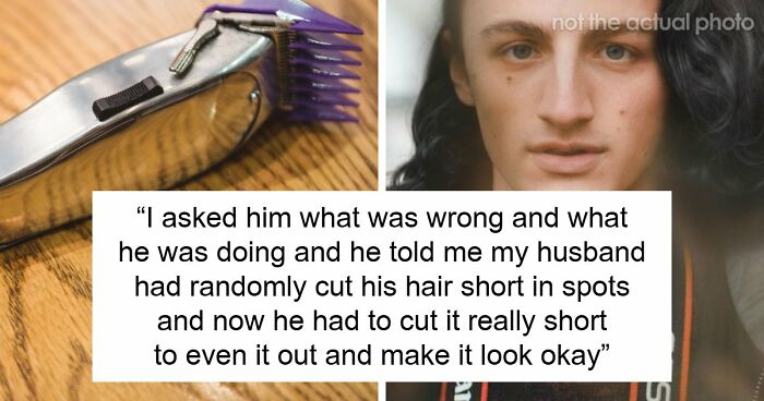 Evil Stepdad Cuts Teen’s Hair By Force, Ends Up Getting Pricey Revenge From His Own Wife