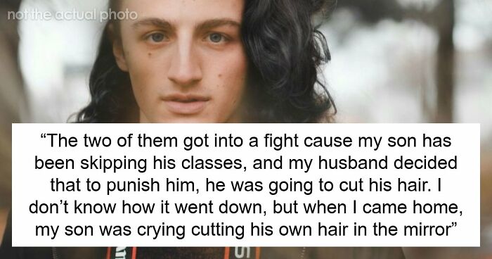 Evil Stepdad Cuts Teen’s Hair By Force, Ends Up Getting Pricey Revenge From His Own Wife