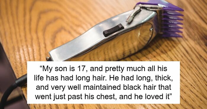 Evil Stepdad Cuts Teen’s Hair By Force, Ends Up Getting Pricey Revenge From His Own Wife