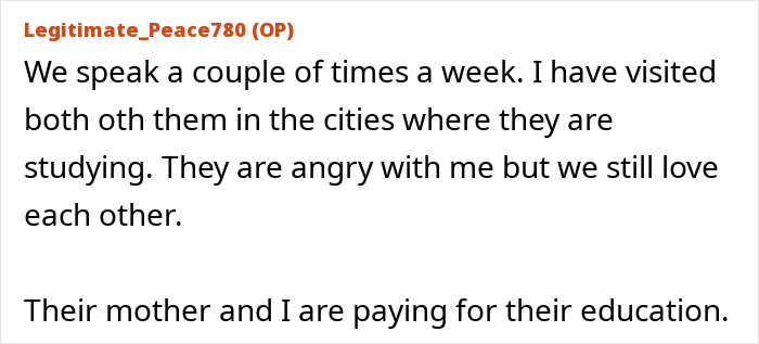 “Recomeçar”: homem se divorcia da esposa depois que os filhos se mudam, e a Internet tem opiniões sobre isso