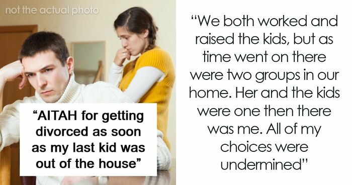 “Starting Over”: Man Divorces Wife Once Kids Move Out, And The Internet Has Opinions About It