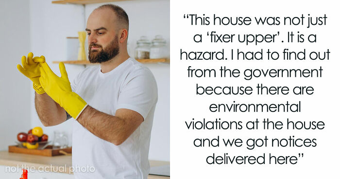 Guy Secretly Buys A Fixer-Upper Full Of Hazards, Wife Opens The Door To Mold And Financial Nightmare