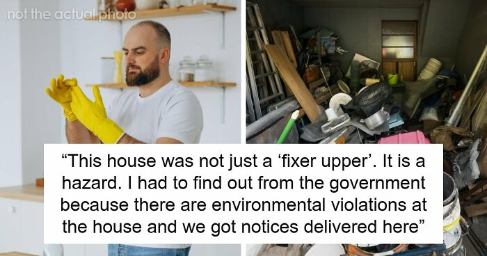 Guy Secretly Buys A Fixer-Upper Full Of Hazards, Wife Opens The Door To Mold And Financial Nightmare