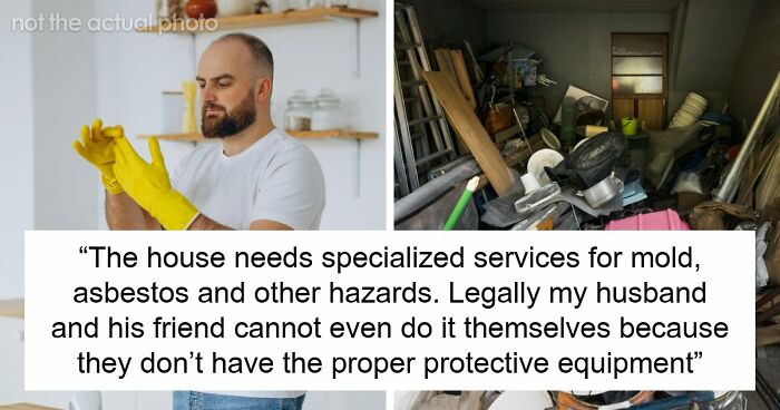 Guy Secretly Buys A Fixer-Upper Full Of Hazards, Wife Opens The Door To Mold And Financial Nightmare