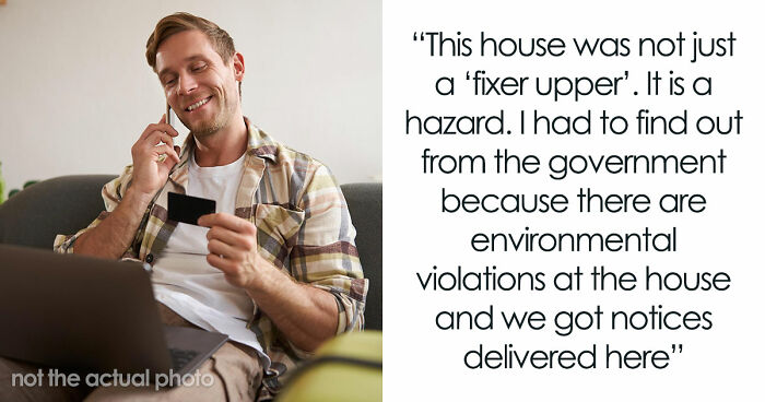 Guy Secretly Buys A Fixer-Upper Full Of Hazards, Wife Opens The Door To Mold And Financial Nightmare
