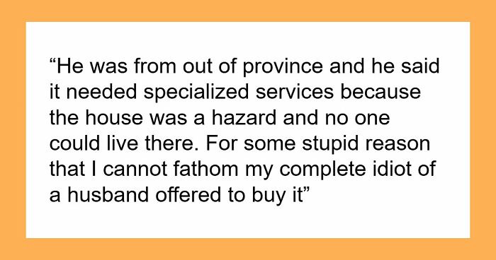Guy Secretly Buys A Fixer-Upper Full Of Hazards, Wife Opens The Door To Mold And Financial Nightmare