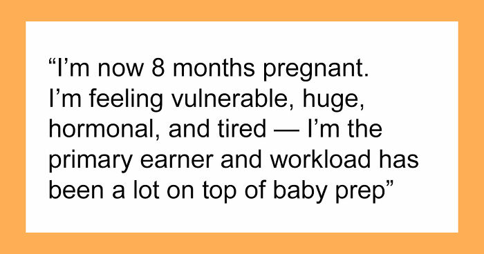 Pregnant Woman Gives Husband An Ultimatum, Comes Back After More Than 2 Years To Share How It Went