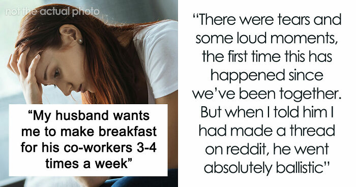 Husband Blows Up At Wife When She Confronts Him About Having To Cook Breakfast For His Colleagues