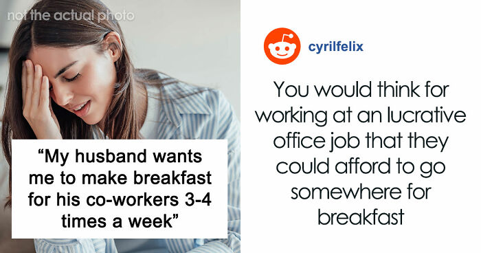 Husband Blows Up At Wife When She Confronts Him About Having To Cook Breakfast For His Colleagues