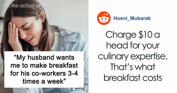 Husband Blows Up At Wife When She Confronts Him About Having To Cook Breakfast For His Colleagues