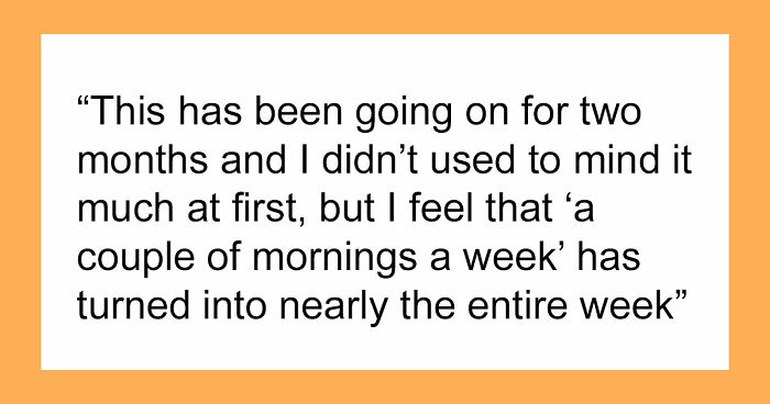 Husband Blows Up At Wife When She Confronts Him About Having To Cook Breakfast For His Colleagues