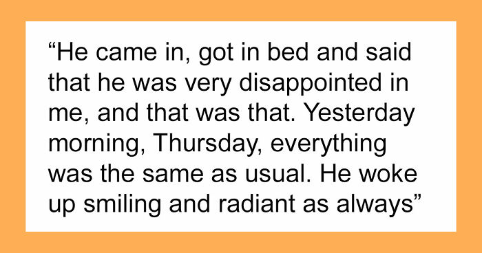 Husband Blows Up At Wife When She Confronts Him About Having To Cook Breakfast For His Colleagues
