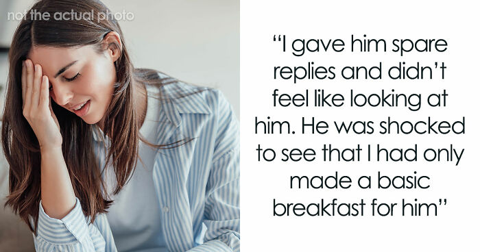 Husband Blows Up At Wife When She Confronts Him About Having To Cook Breakfast For His Colleagues