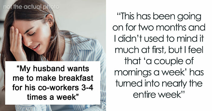 Husband Blows Up At Wife When She Confronts Him About Having To Cook Breakfast For His Colleagues