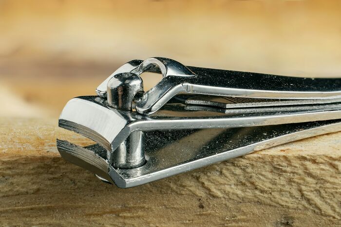Close-up of a nail clipper, one of the unusual items TSA has confiscated from travelers at airport security.