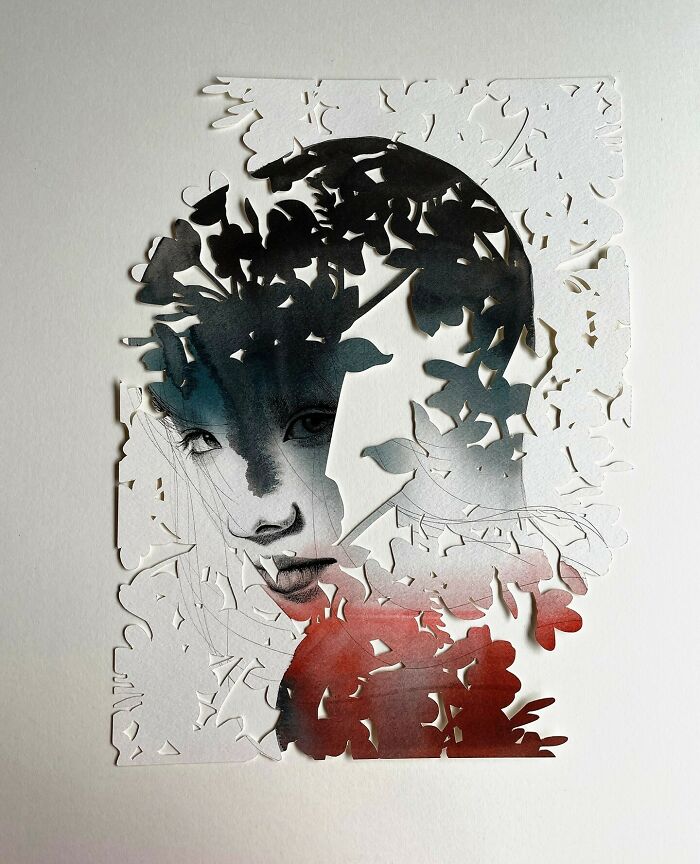 Paper Art Cut Collages Christine Kim