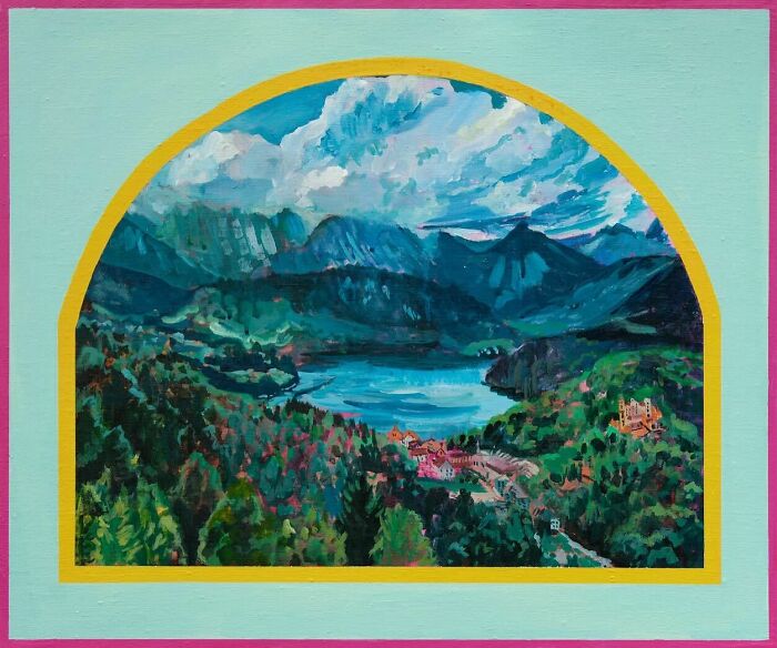 View From Neuschwanstein Castle