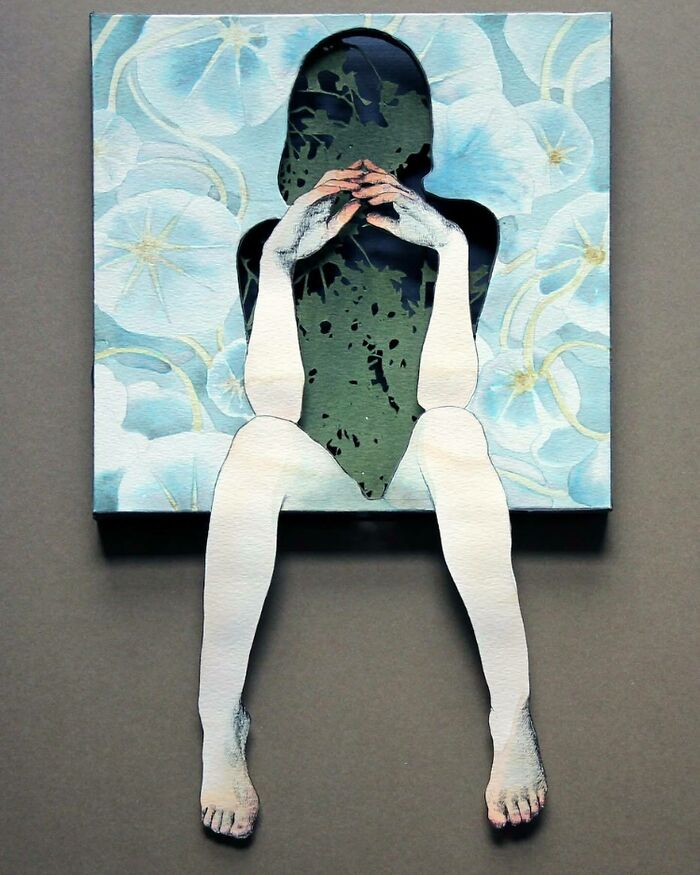 Paper Art Cut Collages Christine Kim