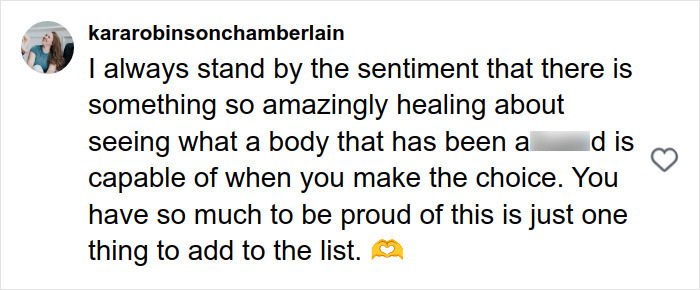 Elizabeth Smart surpreende com a transformação do fisiculturista em uma foto de competição de cair o queixo