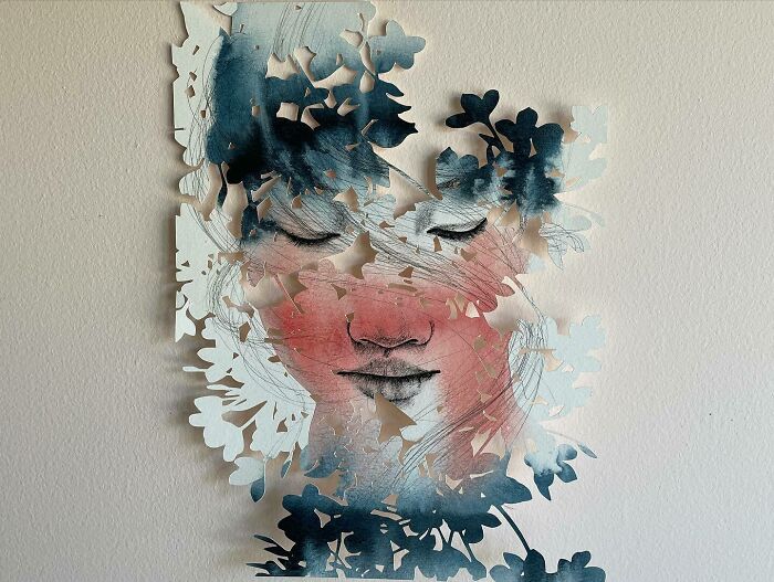 Paper Art Cut Collages Christine Kim