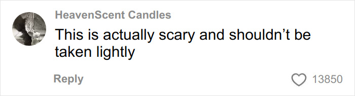 Comment on social media warning about a glamorous white influencer deleting a post after fans noticed something off.