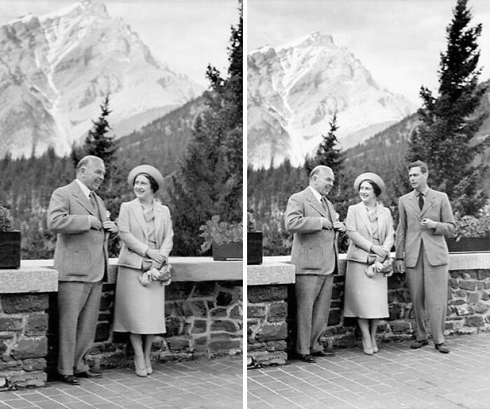Canadian PM William Lyon Mackenzie King Removes King George VI, 1939