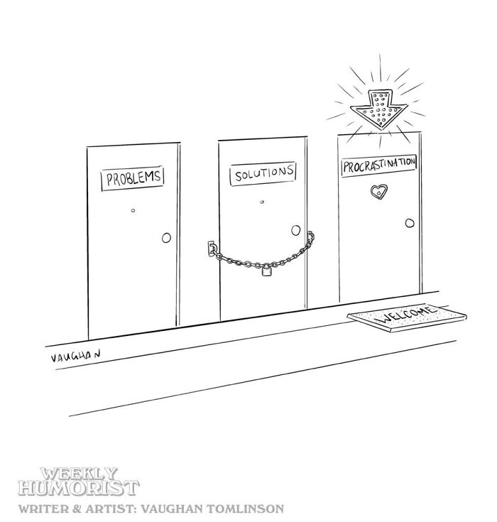 These Clever One-Panel Cartoons By Vaughan Tomlinson Turn Everyday Situations Into Brilliant Absurd Humor (40 New Pics)