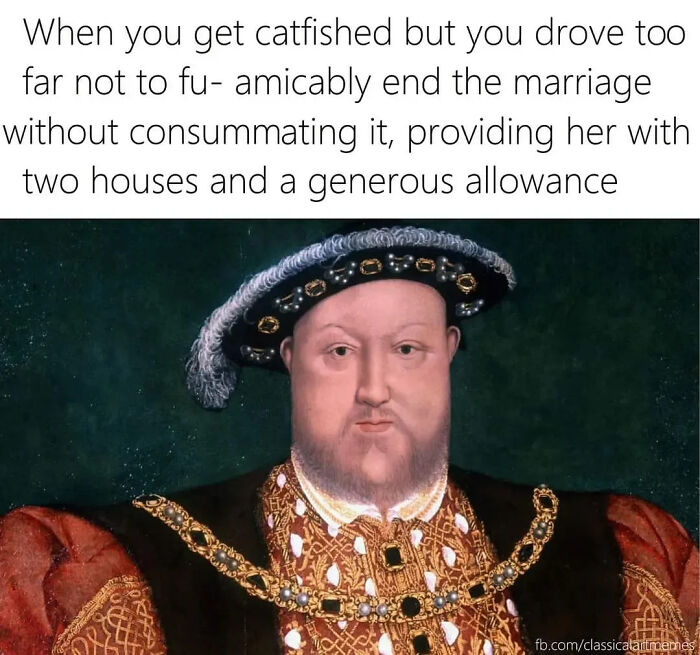 This Page With Over 700k Followers Turns Classical Paintings Into Relatable And Hilarious Memes