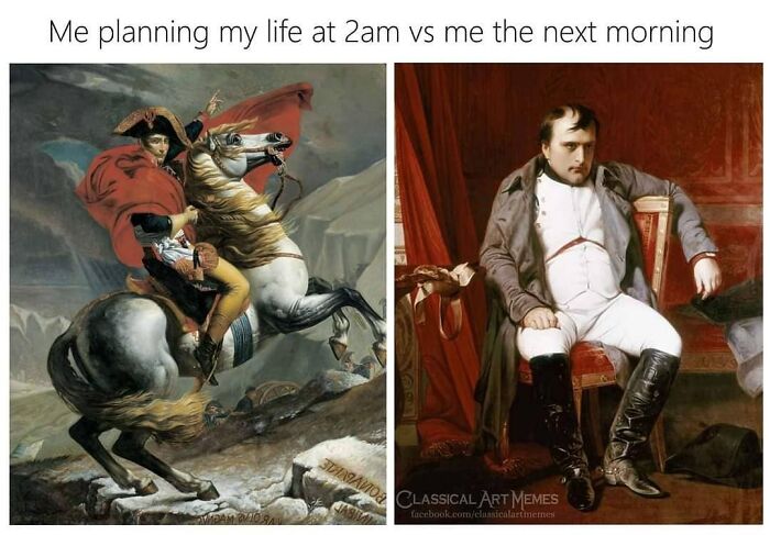 This Page With Over 700k Followers Turns Classical Paintings Into Relatable And Hilarious Memes