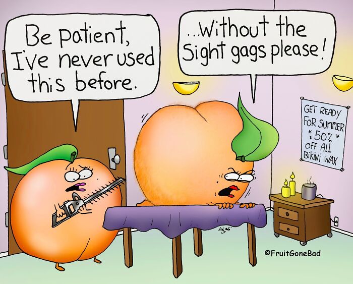 These Hilarious Comics Turn Fruits Into Wild, Slightly Twisted Characters And People Can’t Get Enough (39 New Pics)