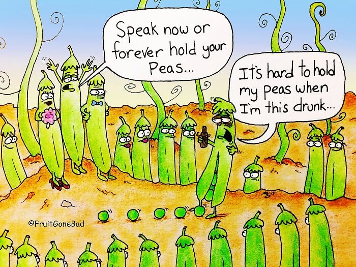 These Hilarious Comics Turn Fruits Into Wild, Slightly Twisted Characters And People Can’t Get Enough (39 New Pics)