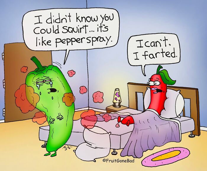 These Hilarious Comics Turn Fruits Into Wild, Slightly Twisted Characters And People Can’t Get Enough (39 New Pics)