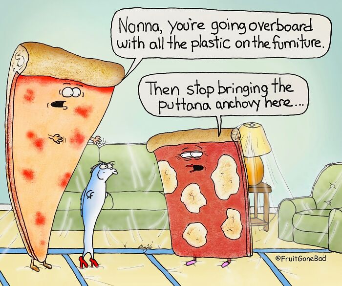 These Hilarious Comics Turn Fruits Into Wild, Slightly Twisted Characters And People Can’t Get Enough (39 New Pics)