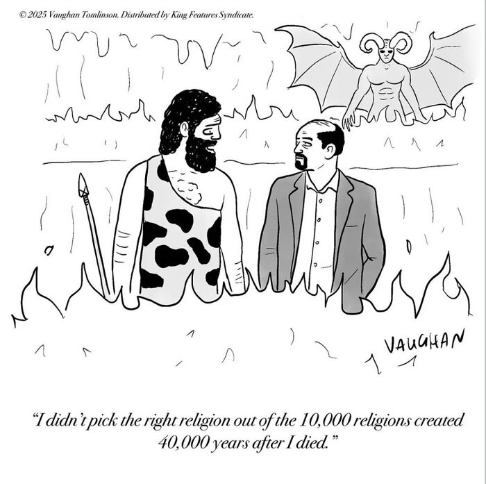 These Clever One-Panel Cartoons By Vaughan Tomlinson Turn Everyday Situations Into Brilliant Absurd Humor (40 New Pics)