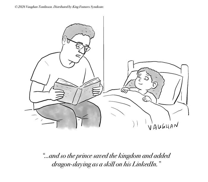 These Clever One-Panel Cartoons By Vaughan Tomlinson Turn Everyday Situations Into Brilliant Absurd Humor (40 New Pics)