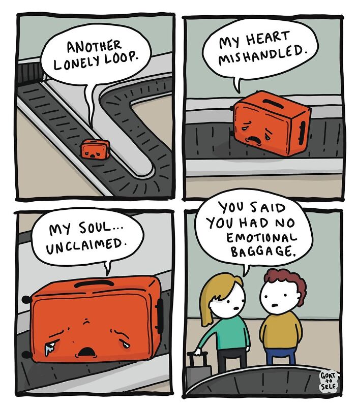 30 Absurd And Brilliant “Goat To Self” Comics By Cameron Spires That Take Humor To Unexpected Extremes (New Pics)