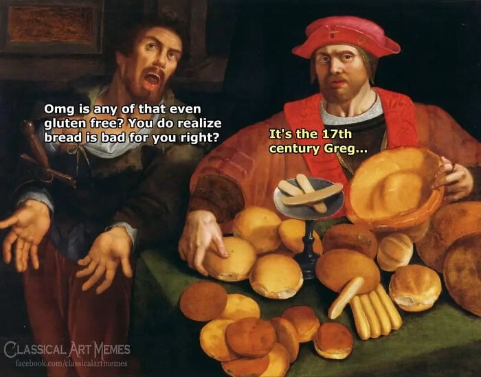 This Page With Over 700k Followers Turns Classical Paintings Into Relatable And Hilarious Memes