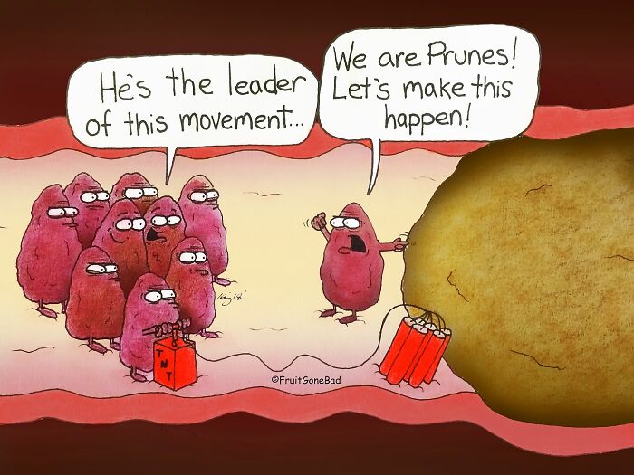 These Hilarious Comics Turn Fruits Into Wild, Slightly Twisted Characters And People Can’t Get Enough (39 New Pics)