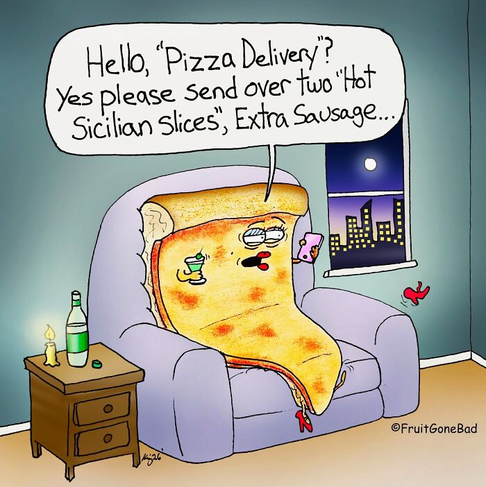 These Hilarious Comics Turn Fruits Into Wild, Slightly Twisted Characters And People Can’t Get Enough (39 New Pics)