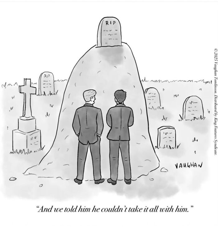 These Clever One-Panel Cartoons By Vaughan Tomlinson Turn Everyday Situations Into Brilliant Absurd Humor (40 New Pics)