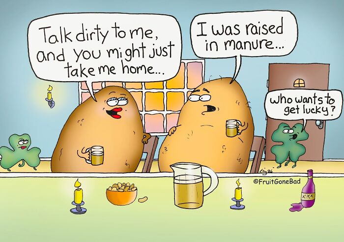 These Hilarious Comics Turn Fruits Into Wild, Slightly Twisted Characters And People Can’t Get Enough (39 New Pics)