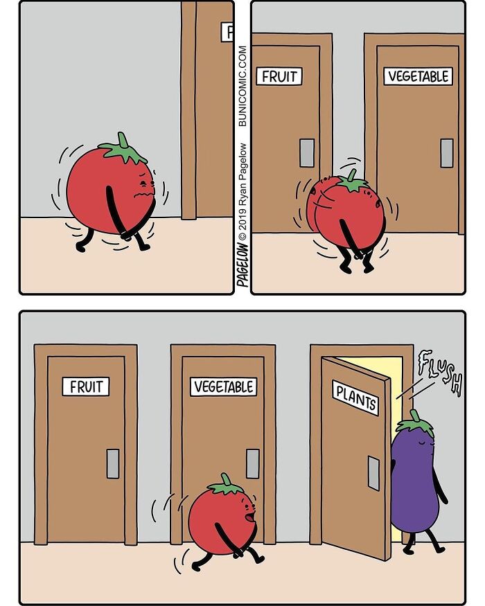 These Comics Imagine Fruits And Vegetables With Minds Of Their Own And The Humor Is Brilliantly Dark (30 Pics)
