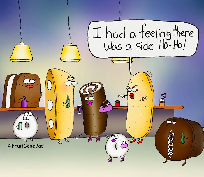 These Hilarious Comics Turn Fruits Into Wild, Slightly Twisted Characters And People Can’t Get Enough (39 New Pics)