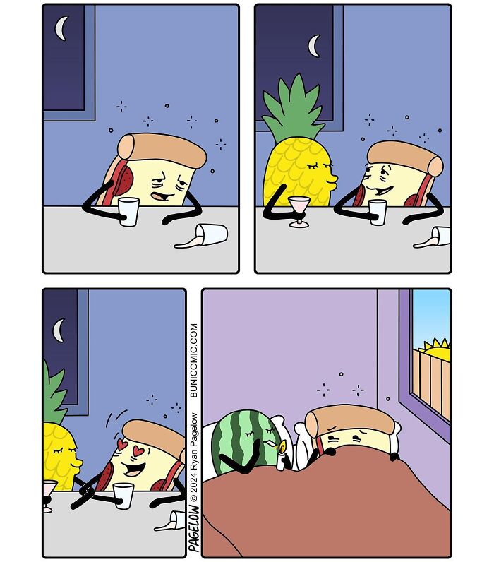 These Comics Imagine Fruits And Vegetables With Minds Of Their Own And The Humor Is Brilliantly Dark (30 Pics)