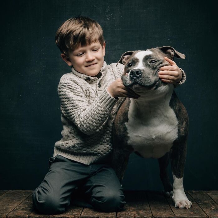 “Gotcha Day!” Captures Heartwarming Studio Portraits Of Rescue Dogs And Their Forever Humans (40 Pics) Interview
