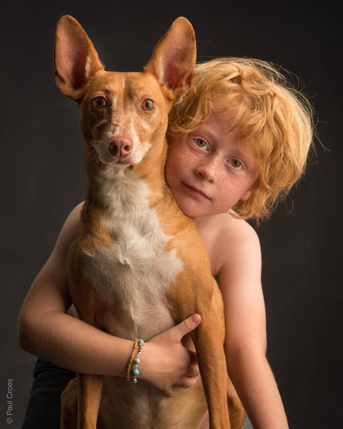 These Studio Portraits Capture The Deep, Silent Bond Between Dogs And Their Humans (30 Pics)
