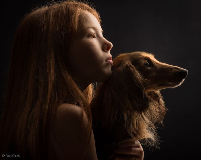 These Studio Portraits Capture The Deep, Silent Bond Between Dogs And Their Humans (30 Pics)