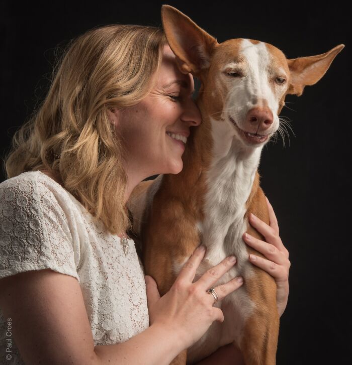 These Studio Portraits Capture The Deep, Silent Bond Between Dogs And Their Humans (30 Pics)